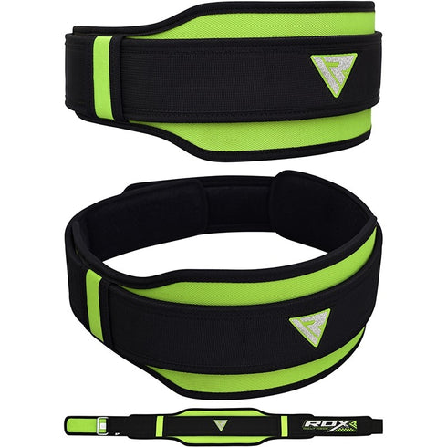 RDX 8D WEIGHT LIFTING GYM BELTS/Gre-3